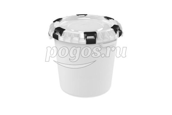 Бочка пластиковая 80л пищевая с герметичной крышкой  Альт-Пласт