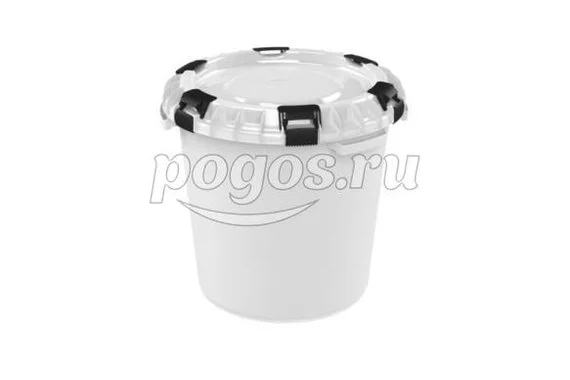 Бочка пластиковая 80л пищевая с герметичной крышкой  Альт-Пласт
