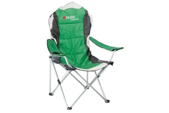 Кресло складное с подлокотниками и подстаканником PALISAD Camping 69592