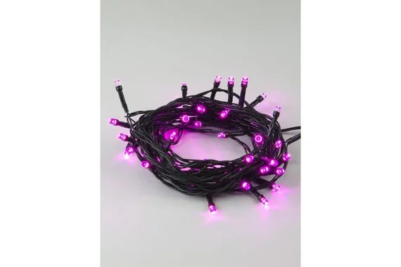 Светодиодная гирлянда Uniel ULD-S0500-050/DGA PINK, IP20 UL-00007306