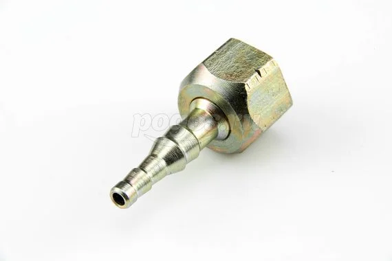 Штуцер с гайкой к 50л баллону М4 (Ду9/6)(левая резьба) ДЖЕТ