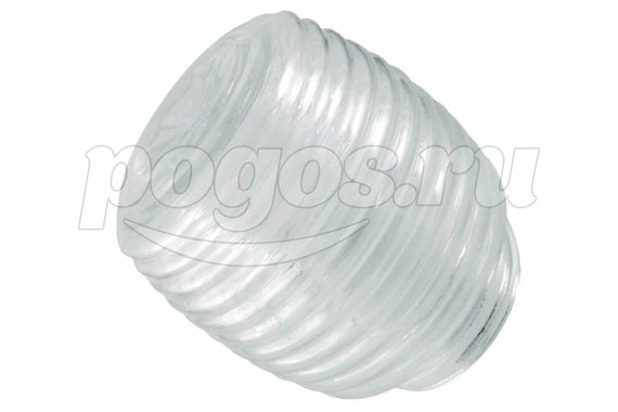 Плафон шар стекло "Бочонок" 62-001-А85 прозрачный  TDM