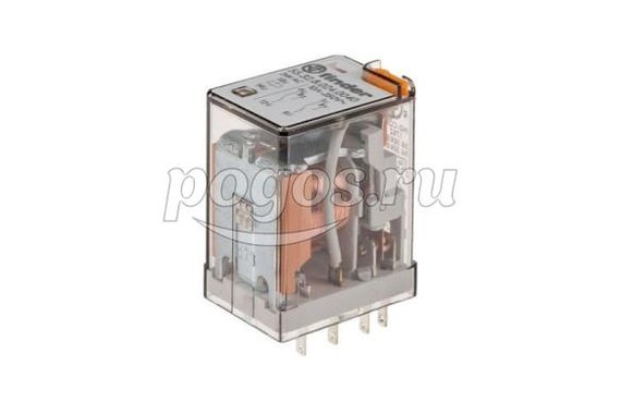 Реле промежуточное 10А 220В Uкат ~24В  Finder
