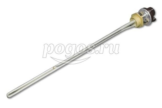 ТЭН 1кВт прав. G1 с термостатом L390