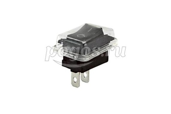 Переключатель клавишный YL-211-03  6А 220В ON-OFF (влагозащищенный)   TDM