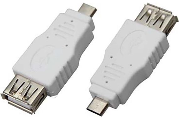 Переходник гнездо REXANT USB-A Female - штекер Micro USB Male 18-1173