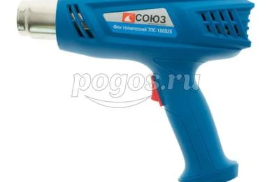 Фен технический 220В 1800Вт 2 ступени, 3 насадки Барбекю-Мастер СОЮЗ