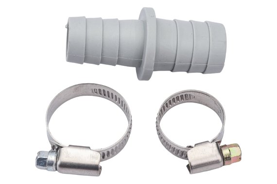 Соединитель 19/22 в комплекте с хомутами для сливных шлангов  MasterProf