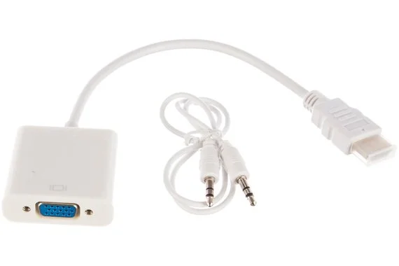 Преобразователь-конвертер шт.HDMI - гн.VGA+3.5 Аудио REXANT 17-6936