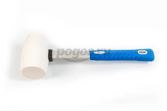 Киянка резиновая d-40мм, 230г, белая, стеклопластиковая ручка, "Эксперт"  ЗУБР /6/ 