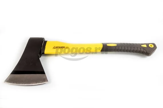 Топор кованый 1.2кг, двухкомпонентная стеклопластиковая рукоятка  STAYER 