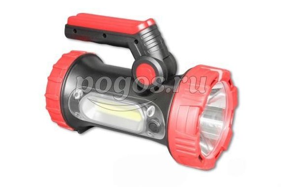 Фонарь RA-704 прожекторный 10W SMD + COB, литиевый акк 6Ач/ 3,7V, IP65 microUSB, PowerBank  ЭРА