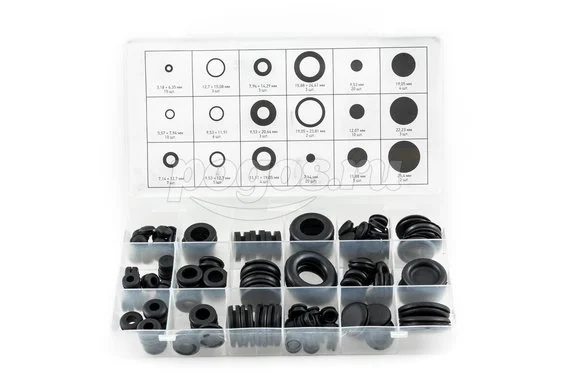 Набор сальников 6,35 - 25,4мм 125 предметов
