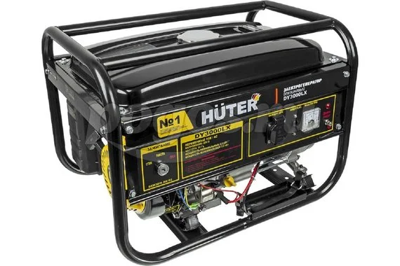 Бензиновый электрогенератор Huter DY3000LX с электростартером 64/1/10