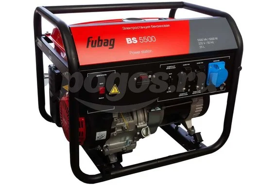 Бензиновая электростанция (бензогенератор) Fubag BS 5500