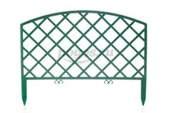 Забор декоративный 240х3200мм Плетенка зеленый  Россия