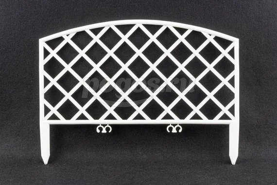 Забор декоративный 240х3200мм Плетенка белый  Россия