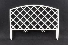 Забор декоративный 240х3200мм Плетенка белый  Россия