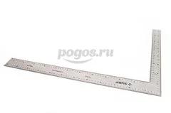 Угольник плотницкий 600*400мм, цельнометаллический, гравированная шкала Эксперт  ЗУБР 