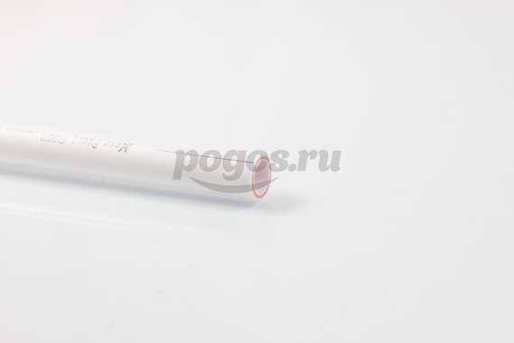 Труба PP-R PN20 d-20мм/4м арм. стекловолокном белый  MEERPLAST /25/ *