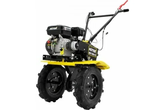 Мотоблок 7,5л.с. бак3,6л ширина 100мм глубина 30см скорость 2/1   HUTER