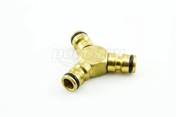 Тройник быстросъемных поливочных наконечников RACO Profi