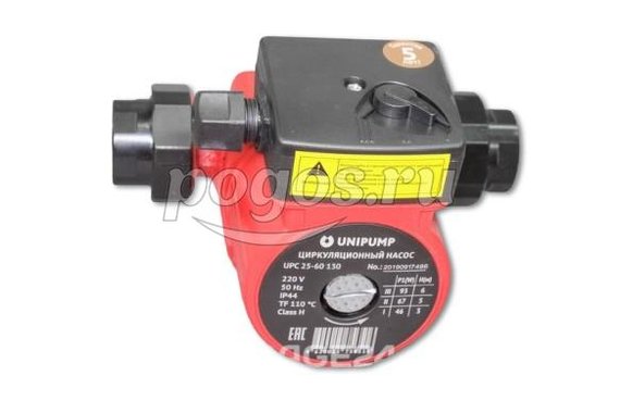 Насос циркуляционный для отопления UPC 25-60 130  UNIPUMP