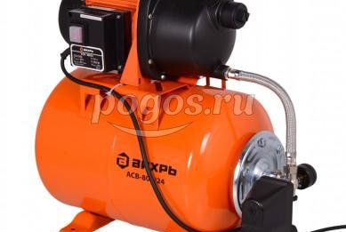 Насосная станция 800Вт Qmax - 60л/мин. напор 40м АСВ-800/24  ВИХРЬ