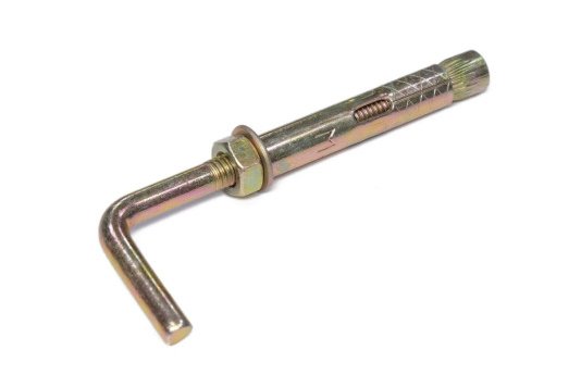 Анкерный болт  8* 60 с Г-обр. прямым крюком (костыль)