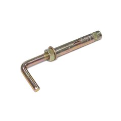 Анкерный болт  8* 60 с Г-обр. прямым крюком (костыль)