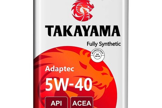 Масло моторное SAE 5w-40, API SN/CF (с.), 1л. ж/б  TAKAYAMA