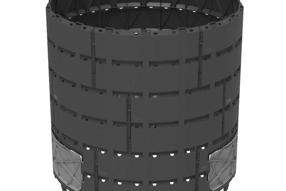 Компостер пластиковый 1200л Агроном Премиум