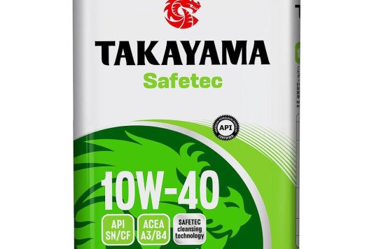 Масло моторное Safetec 10W-40 A3/B4 SL 1л  TAKAYAMA