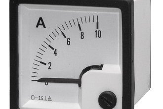 Амперметр 10А (48х48)