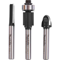 Набор фрез 3 шт (хвостовик 6мм) MAKITA