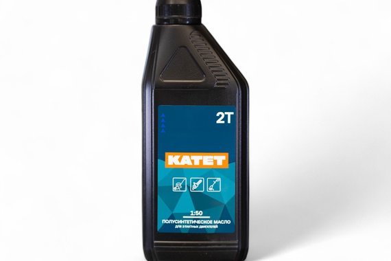 Масло 2T полусинтетическое 1л  КАТЕТ