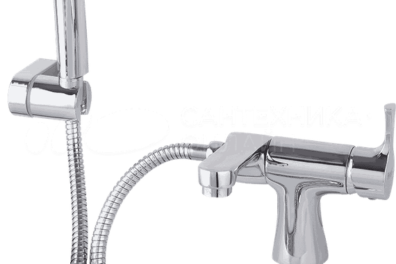 Смеситель врезной однорычажный для ванны одно отверстие картр.35мм керам.  FRAP