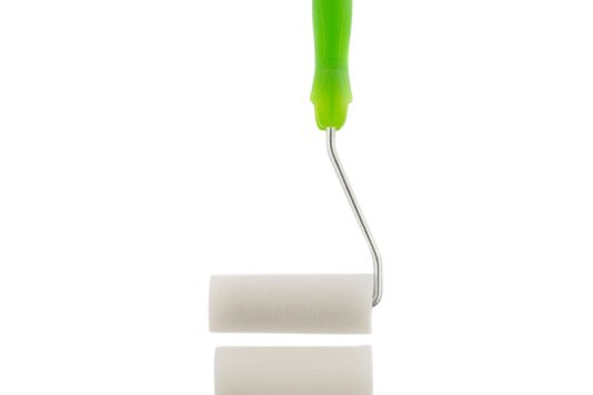 Набор валик "ПОРОЛОН" с ручкой + 2 шубки, 100мм  Сибртех