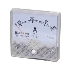 Амперметр А80Н 1000А/5А-2,5, трансформаторного включения, (без поверки)  TDM