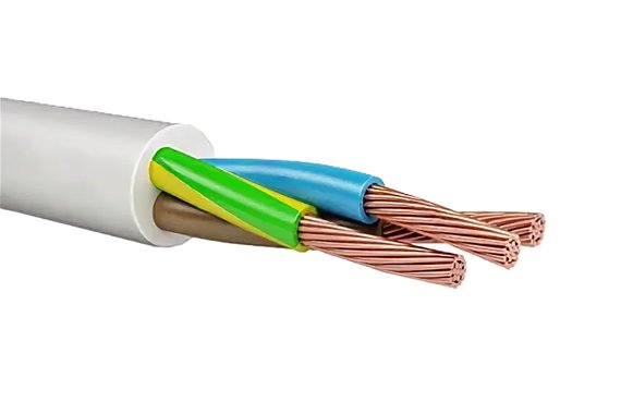 Провод ПВС 3х1,5 ГОСТ 7399-97 (бухта 10м)