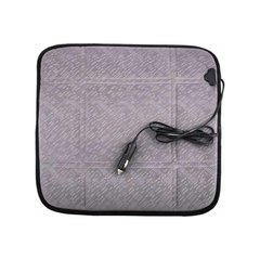 Обогреватель на сиденье 12V Серый 43х43см  SKYWAY