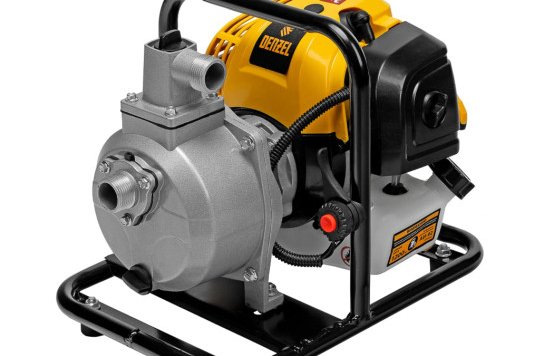 Мотопомпа бензиновая для чистой воды PX-25,52 см3, 1",170 л/мин, глуб 8 м, напор 30 м DENZEL