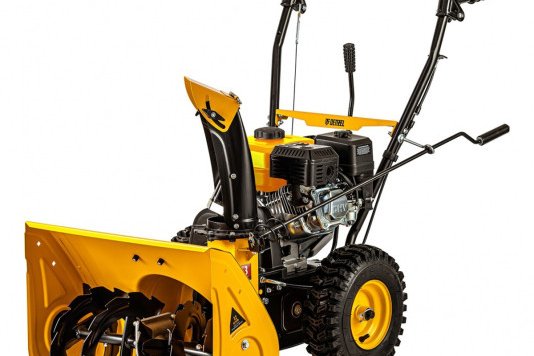 Машина снегоуборочная 4Т 7л/с 56*43см ручной стартер SB560  DENZEL