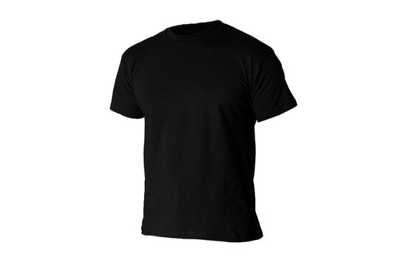 Футболка трикотаж черный размер XL