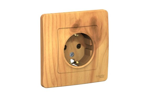 Розетка ТВ о/у Blanca ясень  Schneider Electric