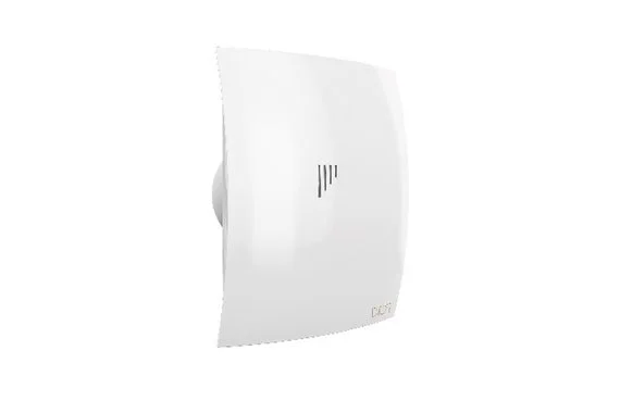 Вентилятор накладной с обратным клапаном RIO D125 Matt white  DICITI