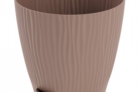 Кашпо 3л флис какао  Альтернатива