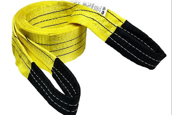 Трос буксировочный лента 10т 5м петля-петля масса авто 3,3т HITCH PROF