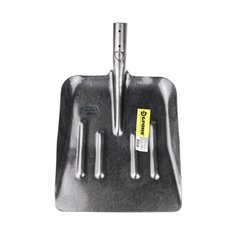 Лопата снеговая рельсовая сталь 310*380 без черенка