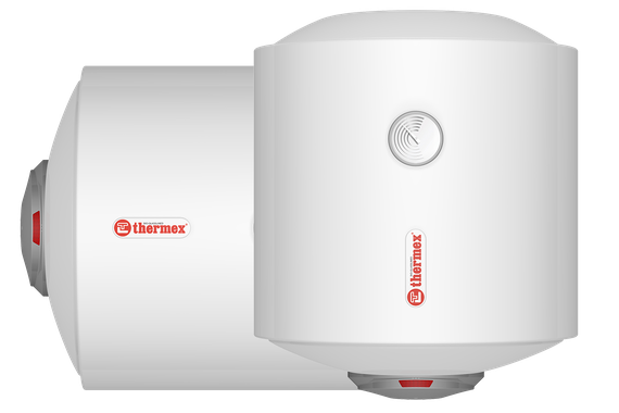 Водонагреватель накопительный 50л 1,5кВт верт/горизонт круглый белый  THERMEX